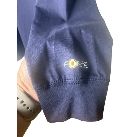 NWOT CARHARTT FLAME RESISTANT MEN'S LONG SLEEVE SHIRT, COTTON MEN'S SIZE 2XL - Picture 6 of 12